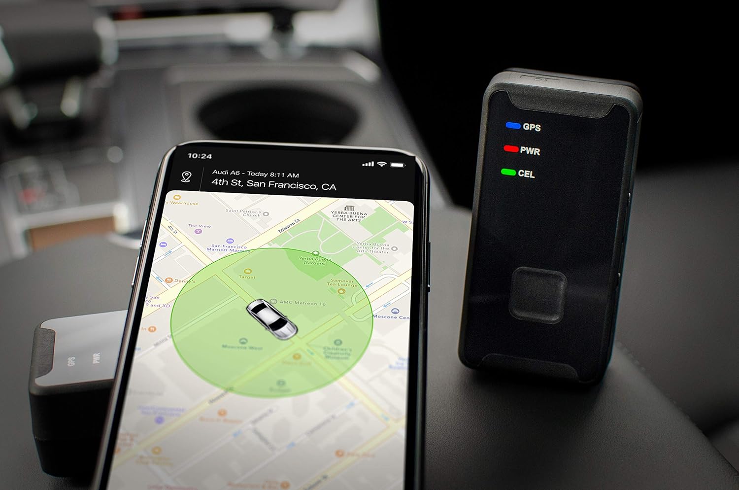 CARLOCK Portable – Advanced Multi-Purpose 4G GPS Tracking System. Monitor The Location of Your Trailer, Tools, Equipment, Luggage, Children.. Real-Time Notifications Through an Easy-to-Use Phone App.