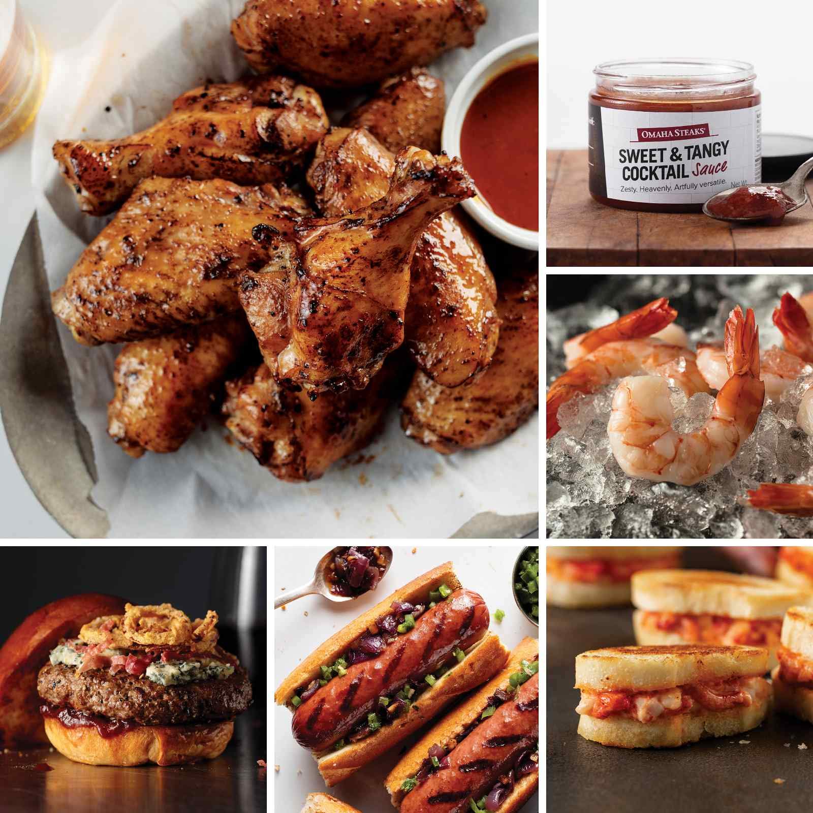 Buy Omaha Steaks FirstClass Fan's Feast (Fully Cooked Chicken Wings