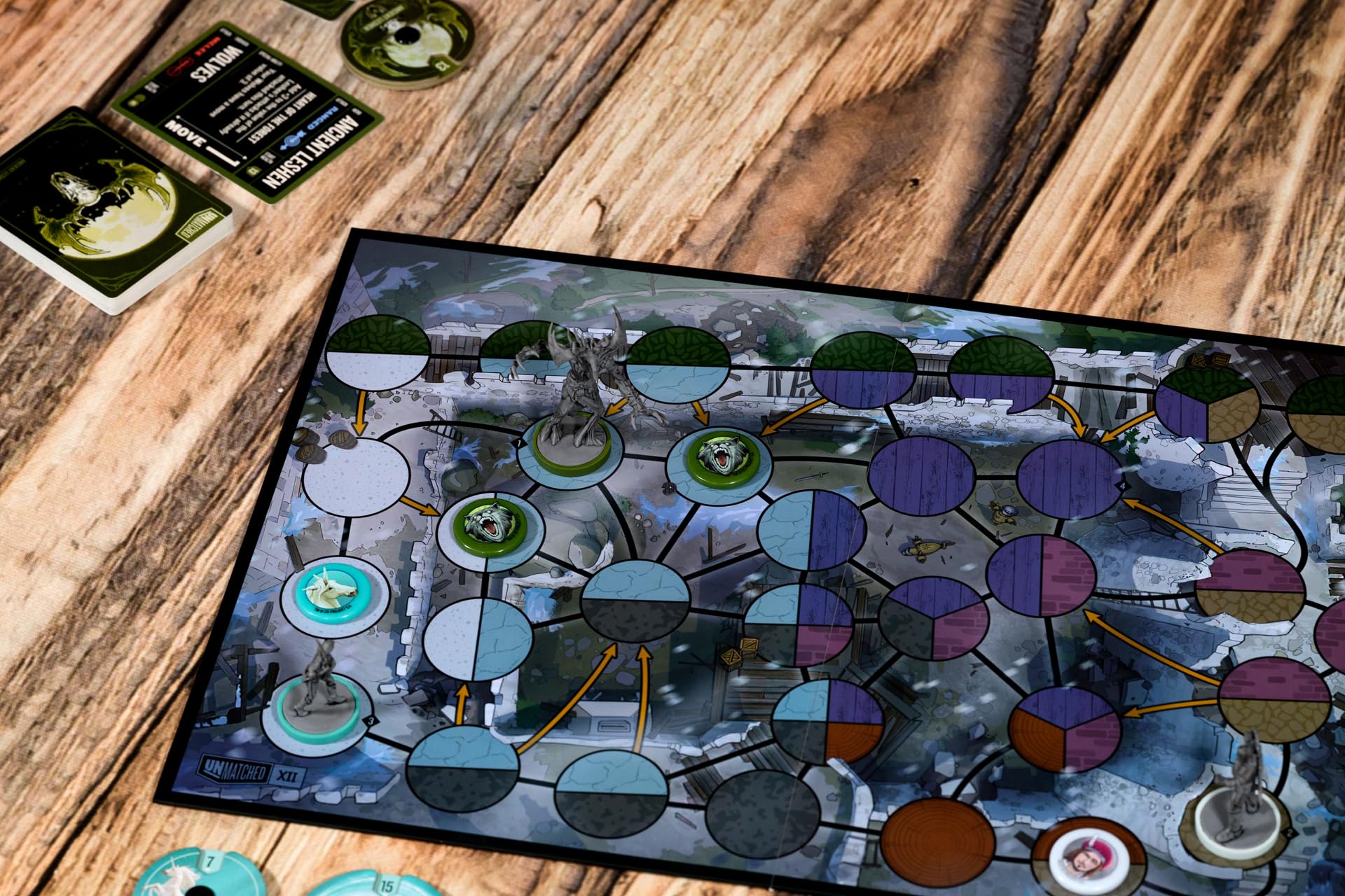 Iello | Unmatched: The Witcher - Steel & Silver | Gioco da tavolo | Età 9+ | Giocatori 2-3 | Tempo di gioco: oltre 30 minuti