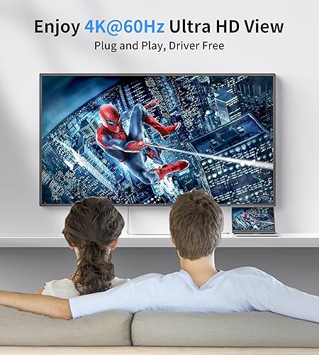 Miniatura 2 de fairikabe Cable USB C a HDMI 4K a 60Hz, cable USB tipo C a HDMI de 6.6 pies compatible con Thunderbolt 3, para MacBook ProAir, iPad Pro 20202021,