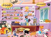 Vista 1 de Brain Tree - Rompecabezas de 500 piezas para adultos los mejores rompecabezas con bandejas de clasificación de rompecabezas