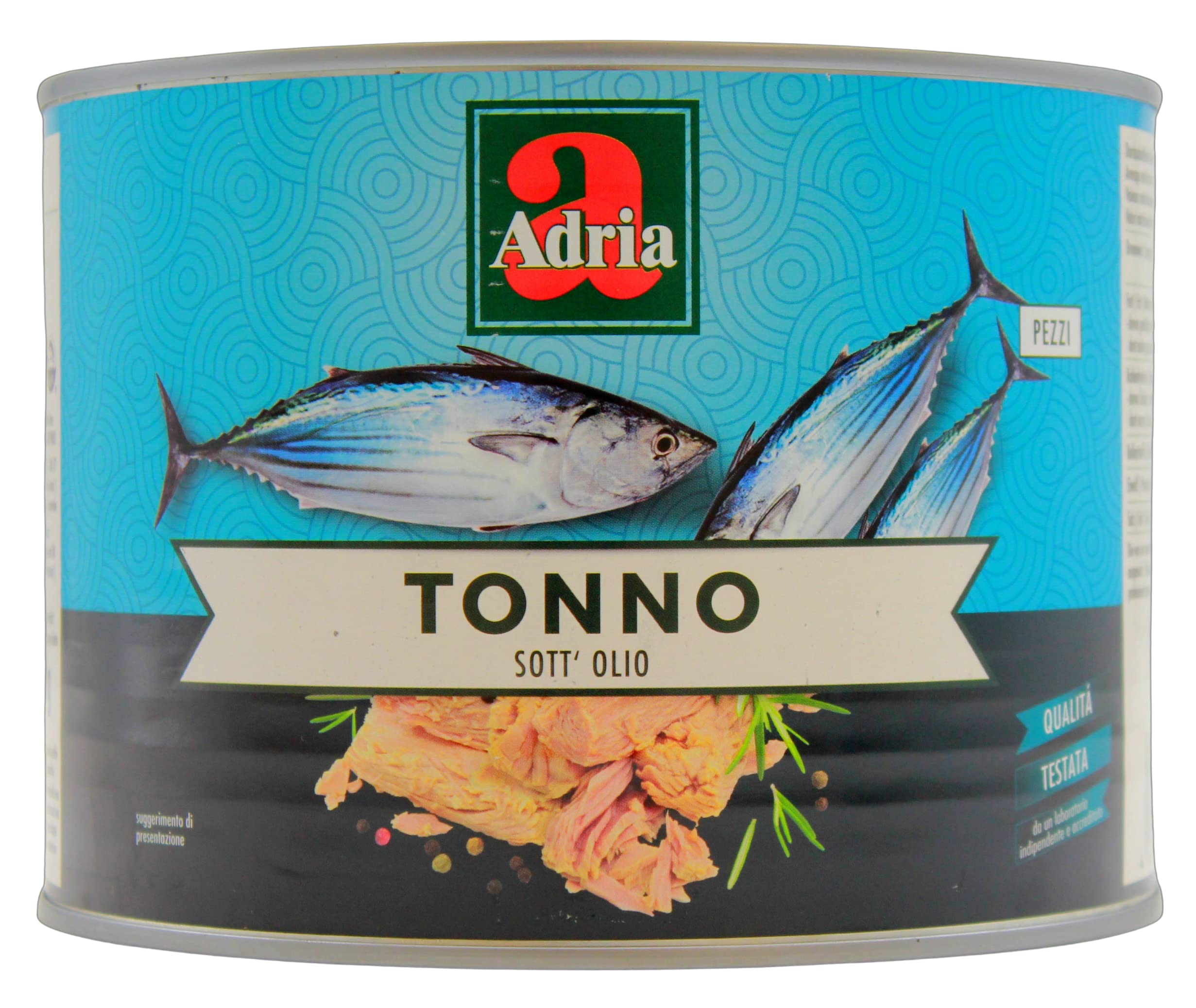 Adria Thunfisch in Öl, 6er Pack (6 x 1.26 kg)