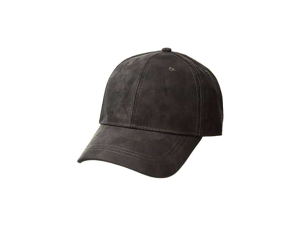 

Michael Stars Washed Faux Leather Cap (Oxide) Caps