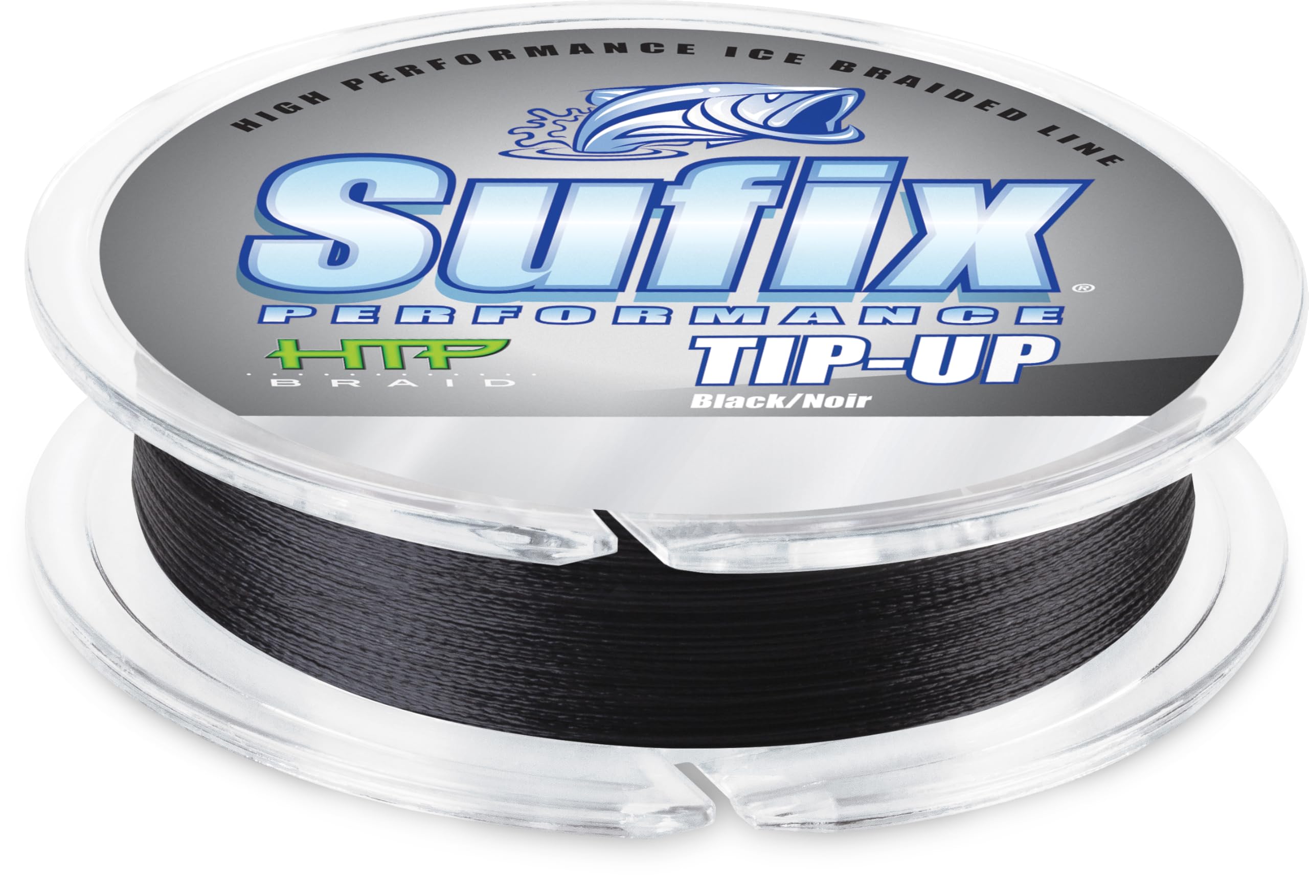 Performance Tip Up Ice Braid 15 lb Black : Sports & Outdoors