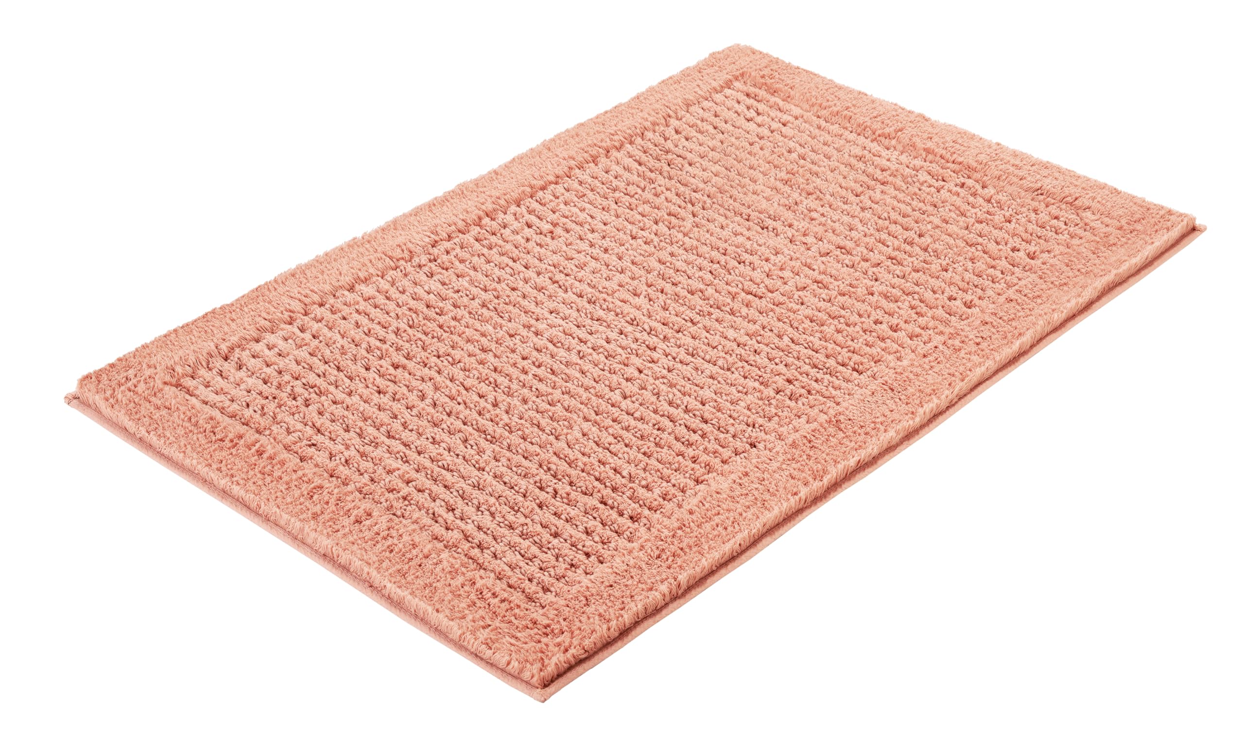 Kleine Wolke Alfombra de baño, algodón, Papaya, 70 x 120 cm