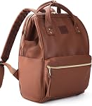 Kah&Kee Leather Backpack for Women 15-inch Laptop Bag | Teacher Professional, Diaper Bag Backpack, Work, School,& Travel