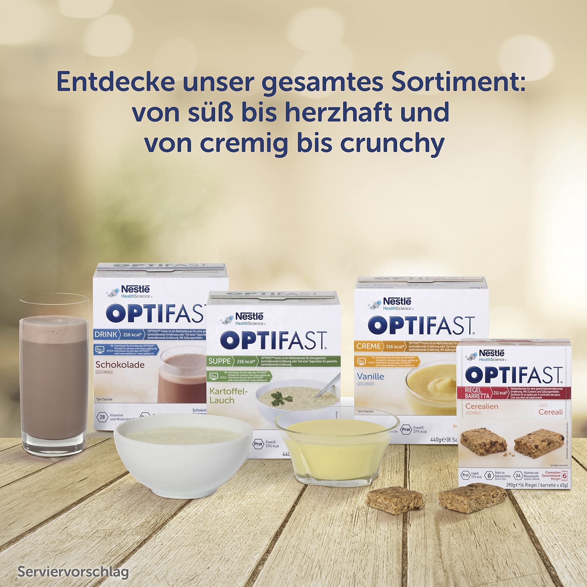 Optifast home Drink Erdbeere Pulver