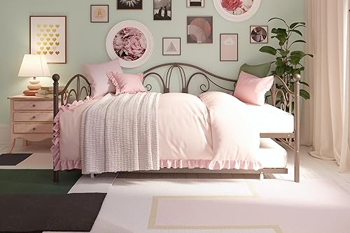 Miniatura 34 de DHP Bombay - Cama de metal Blanco,bronce