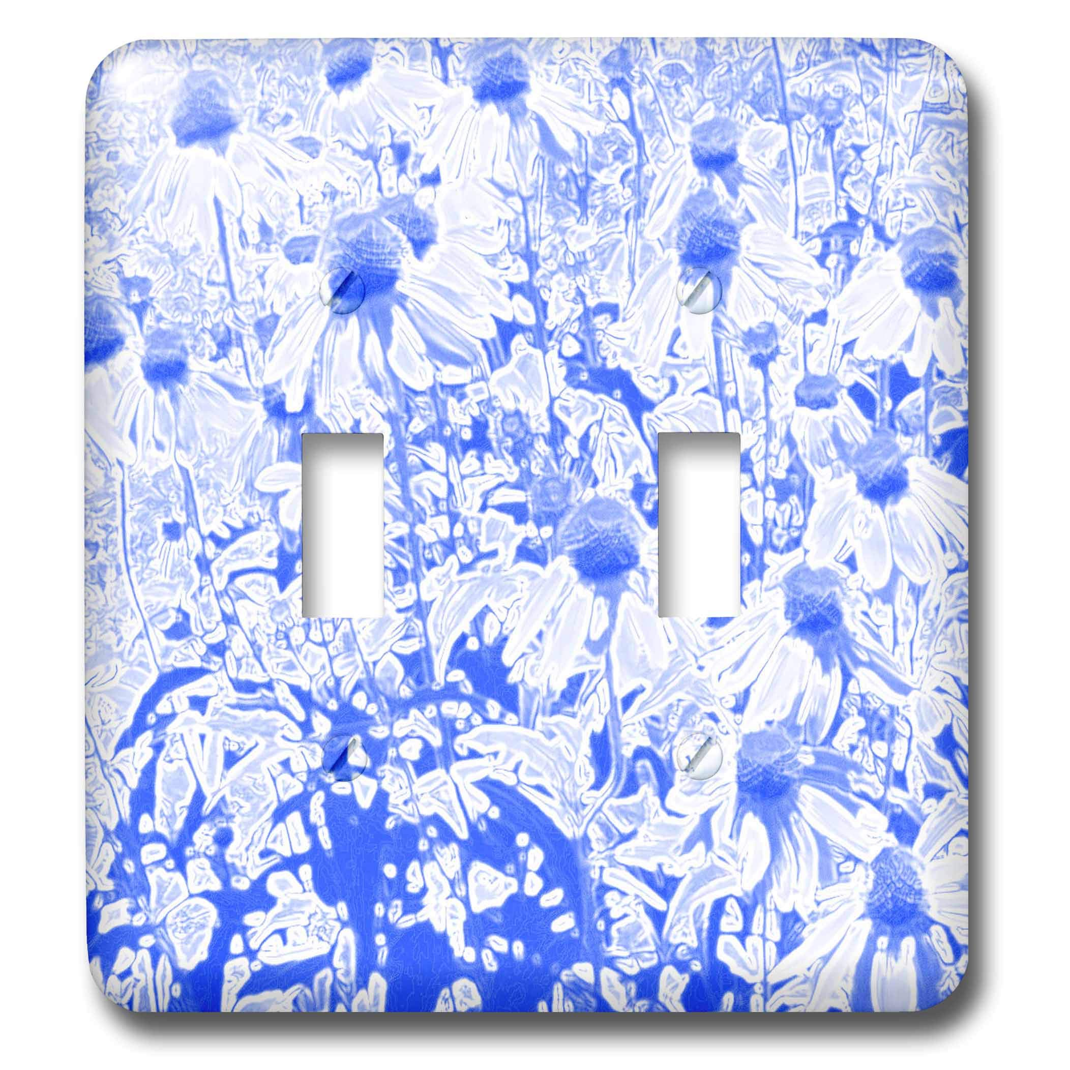 Interrupteur baïonnette Echinacea bleu 3dRose LSP_27470_2 pour décoration florale