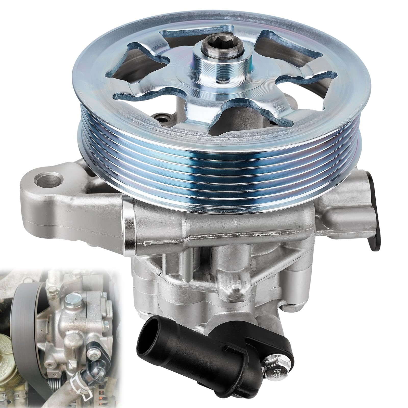 Amazon.com: YEHERIT 21-5495 Power Steering Pump with Pulley