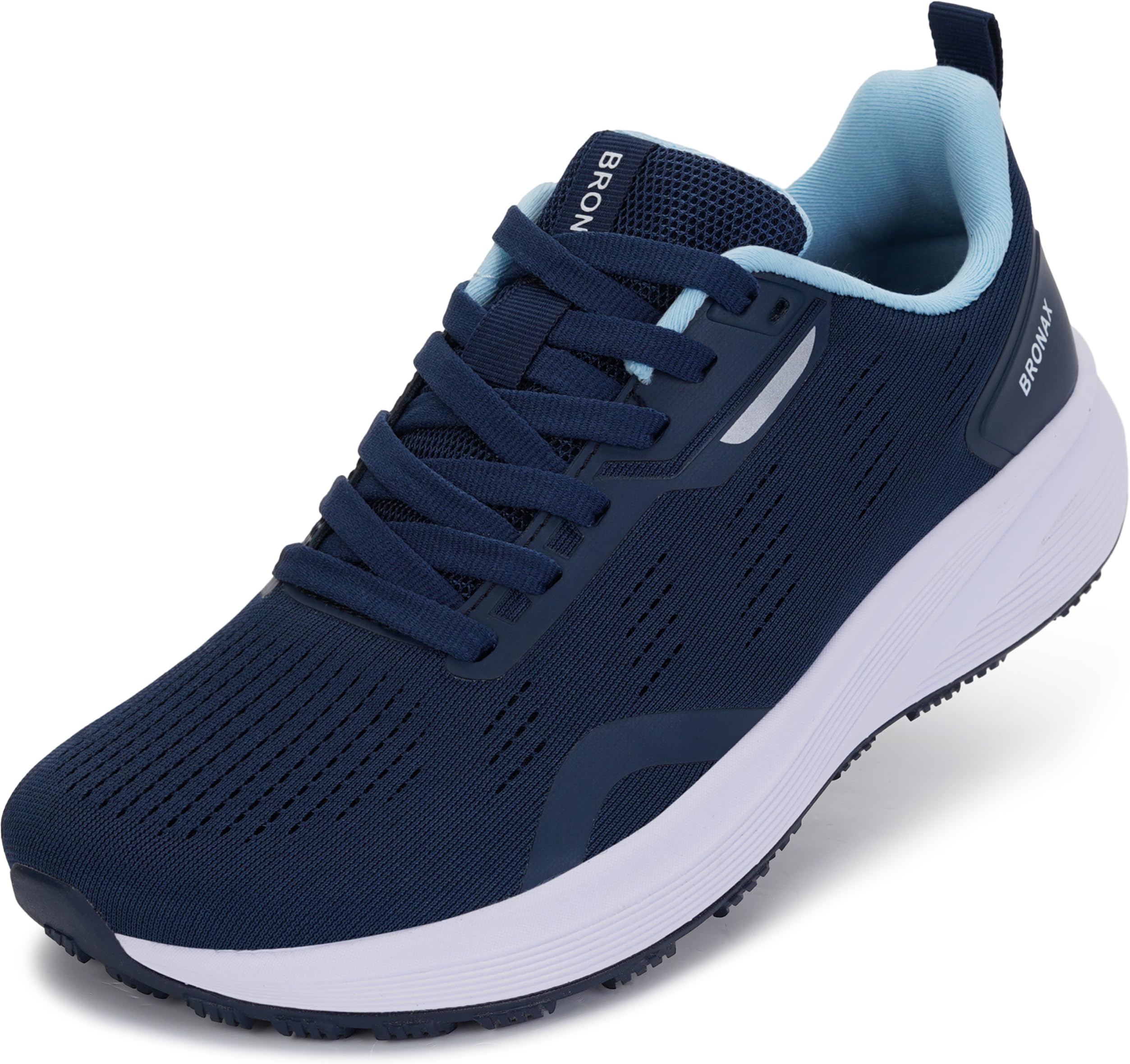 Women's Wide Toe Box Road Running Shoes | Wide Athletic Tennis Sneakers with Rubber Outsole