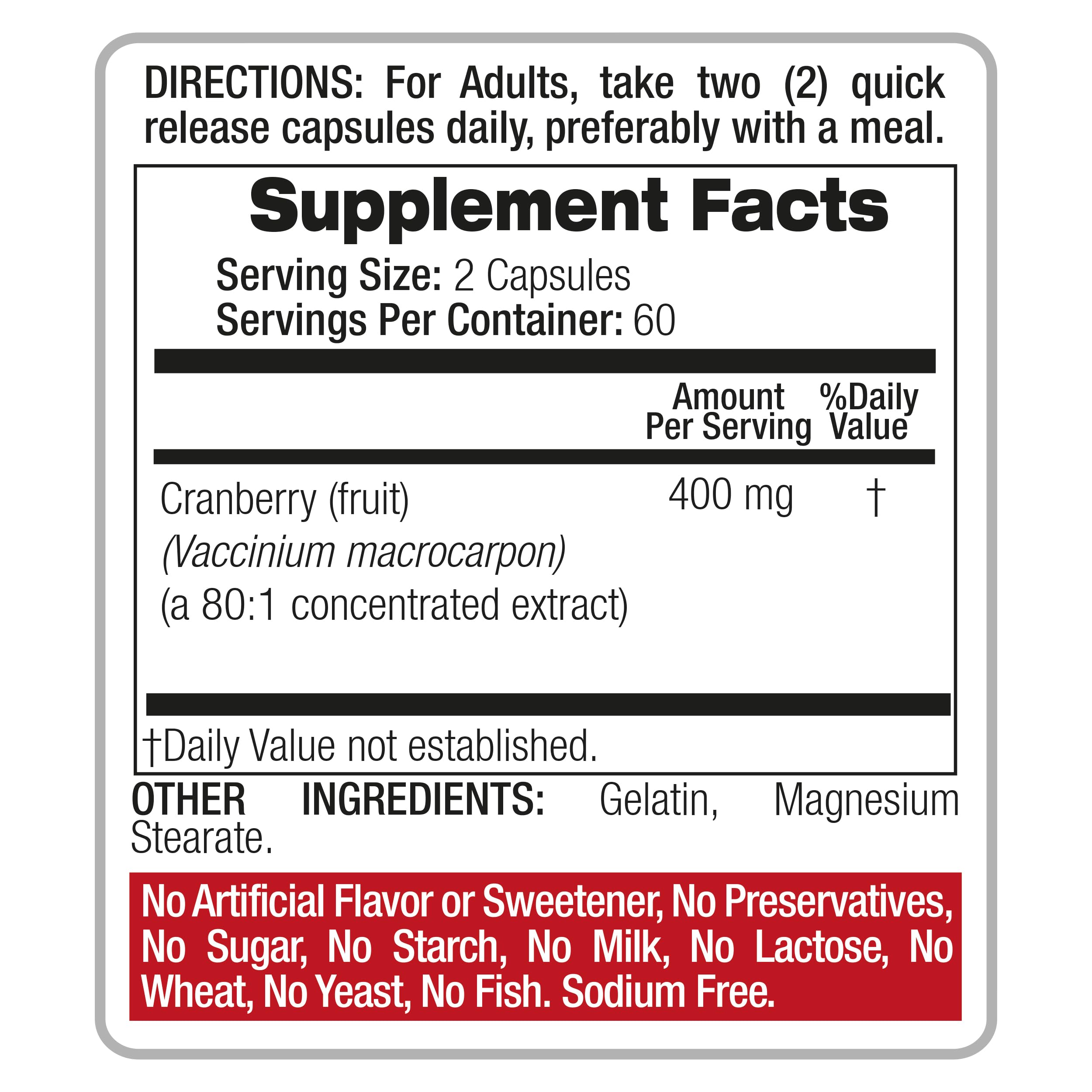 FITO MEDIC'S Lab | Cranberry Pills | Cranberry Supplement |120 softgels | Concentrate Extract — Amazon image 4