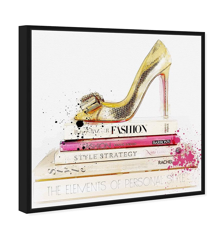 Amazon.com: Oliver Gal Shoe and Fashion Books Framed