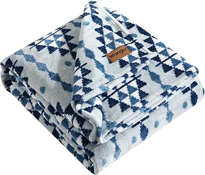 Amazon.com: Wrangler - Queen Size Blanket, Super Soft & Reversible