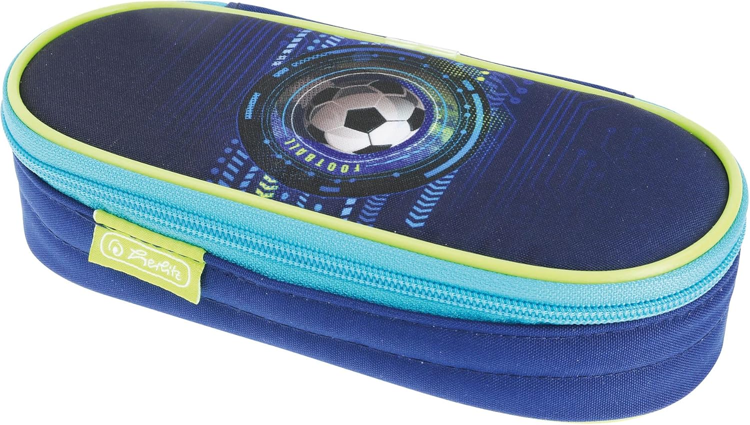 Herlitz 50026289 Pencil Case, Multicoloured, Soccer