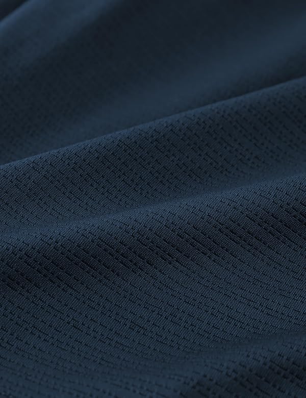 CRZ YOGA Breathable Texture Crewneck Tank Tops Nautical Navy Blue XX-Large by CRZ YOGA - Image 6