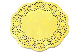 Elegant Embellishment: Rose Gold Doilies Lace Paper Placemats for Exquisite Décor