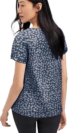 ellos Plus Size Keyhole Tee