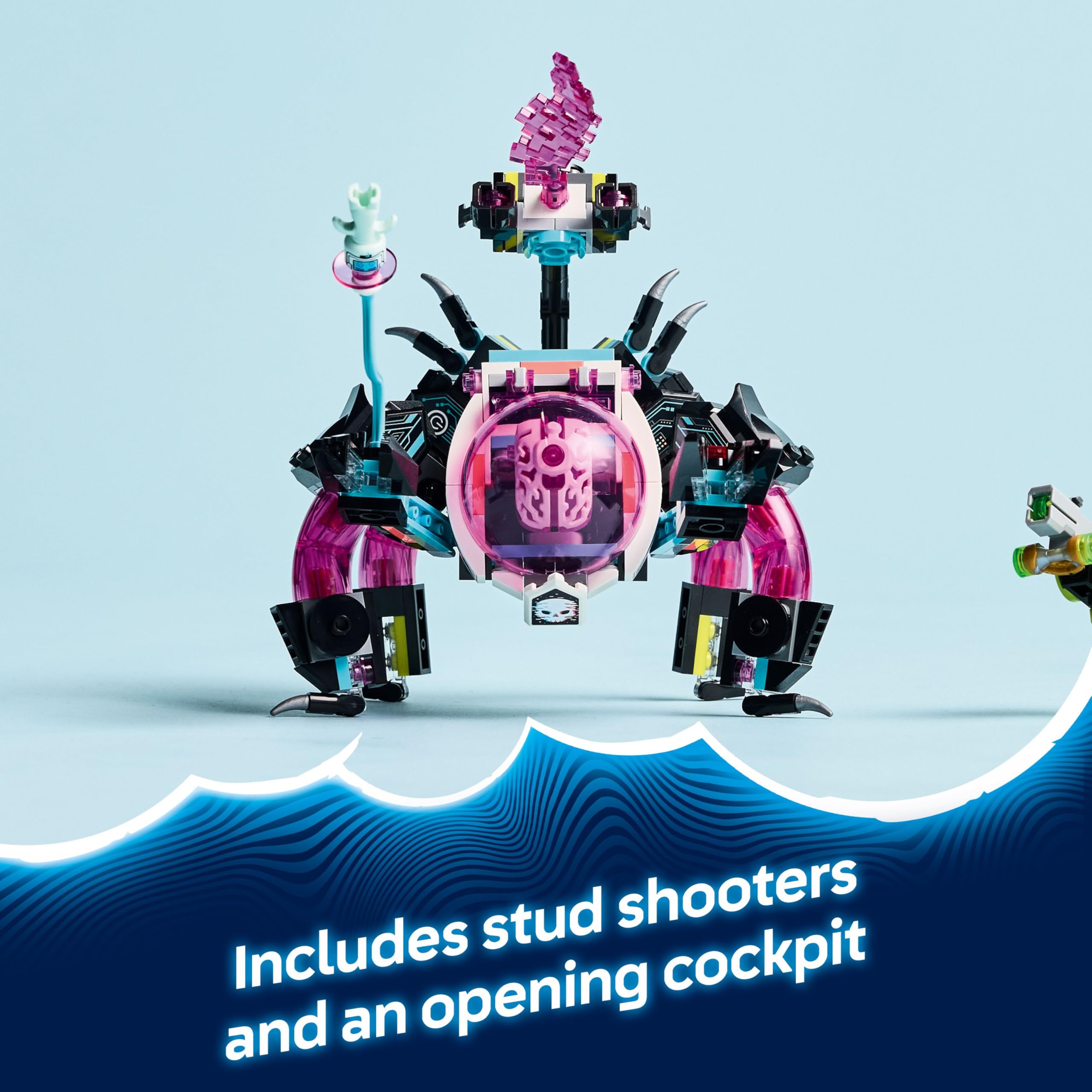 LEGO DREAMZzz 2in1 Mateo vs. Cyber Brain Mech, Modular Robot Toy for 8+ Year Old Boys & Girls - Image 4