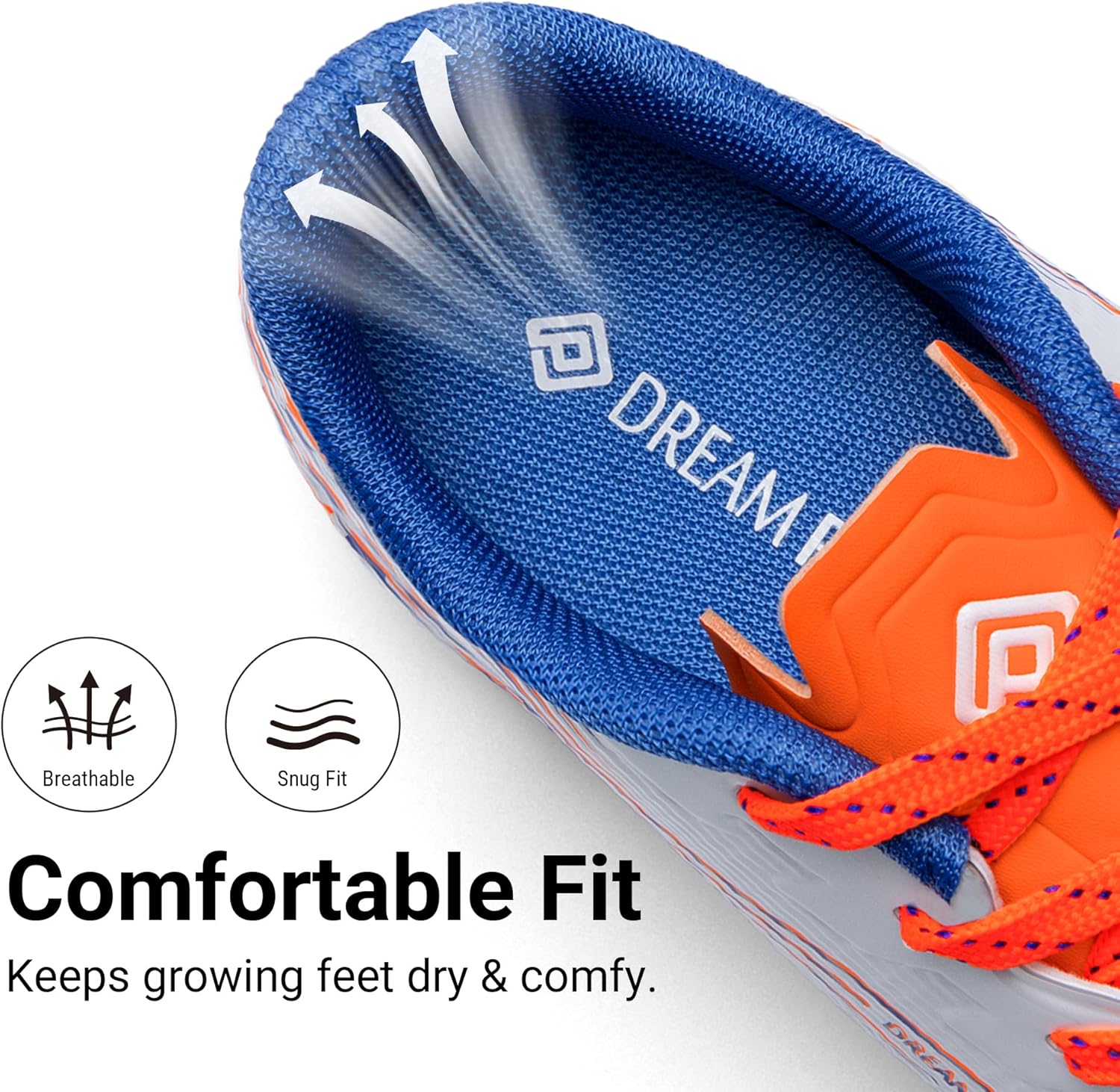 DREAM PAIRS Boys Girls FG AG Soccer Cleats High-Speed Anti-Twist Lightweight Football Shoes - Image 6