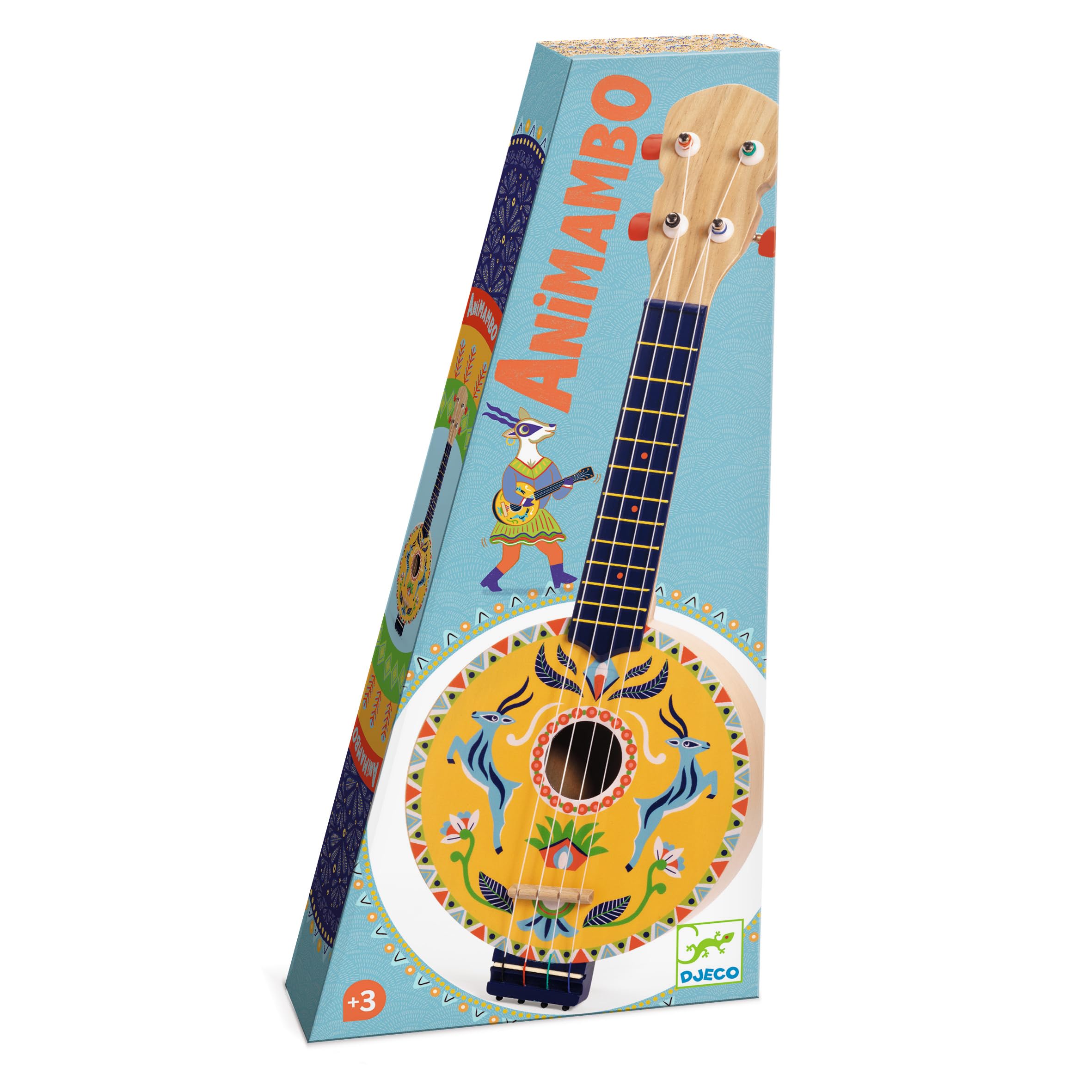 GRA MUZYKA DLA DZIECI ''BANJO'' ZWIERZĄT GITARA ETA' 3+