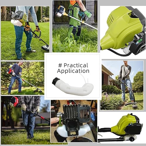 Miniatura 4 de Línea Trimmer Soplador de hojas Tanque de Combustible Asamblea para Homelite/Ryobi 308181004 308123004