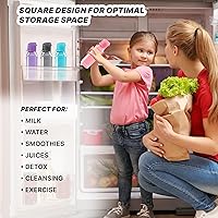 Vista 2 de MILTON Travel Water Bottle – 1Pcs Reusable Sports Bottle with Easy Open Close Lid and Leakproof Neck – Food Grade Plastic Water Bottles for Adults