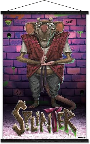 Trends International Teenage Mutant Ninja Turtles Mutant Mayhem - Póster de pared con marco magnético