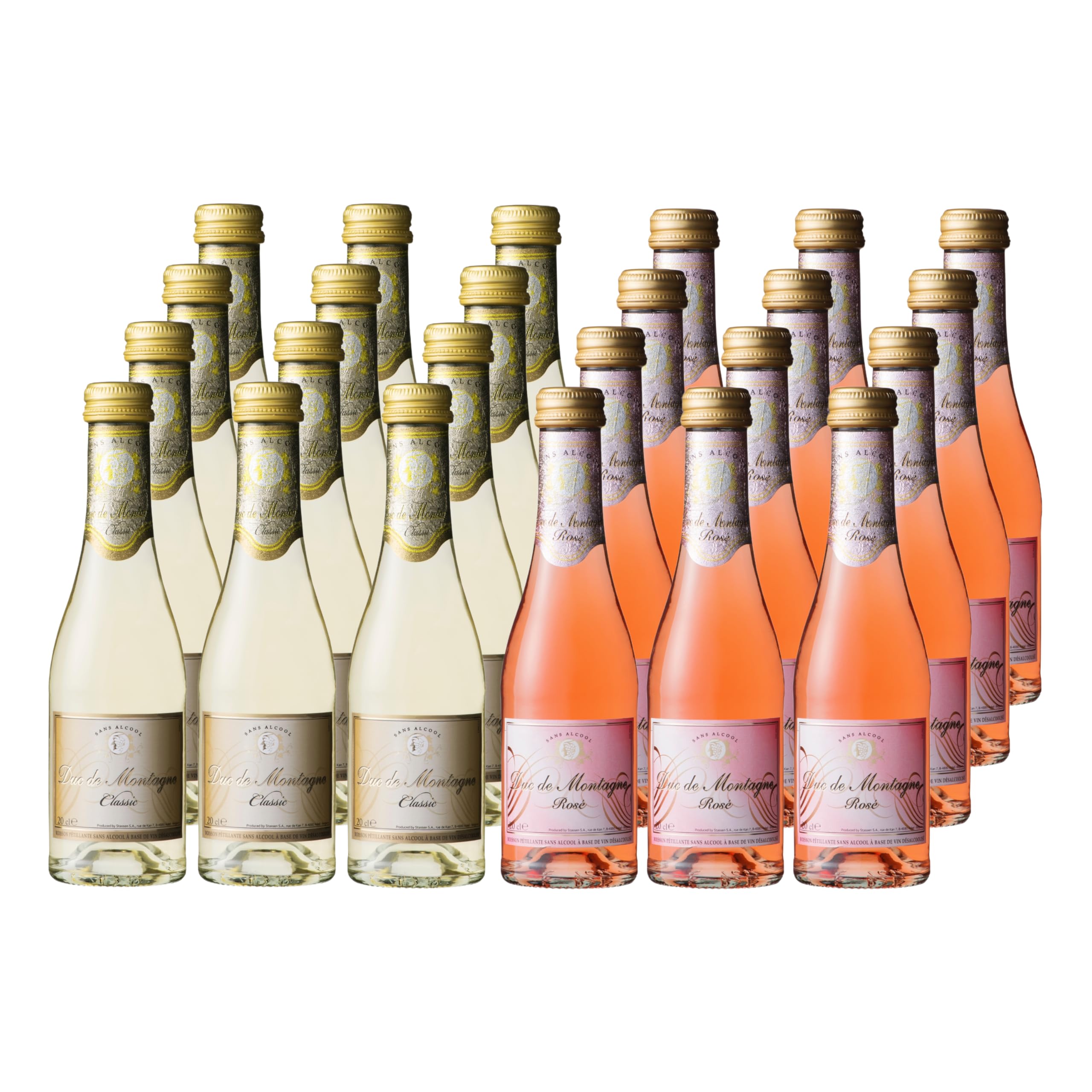 Amazon.co.jp: デュク・ドゥ・モンターニュ ミニ 200ml 白・ロゼ 各12