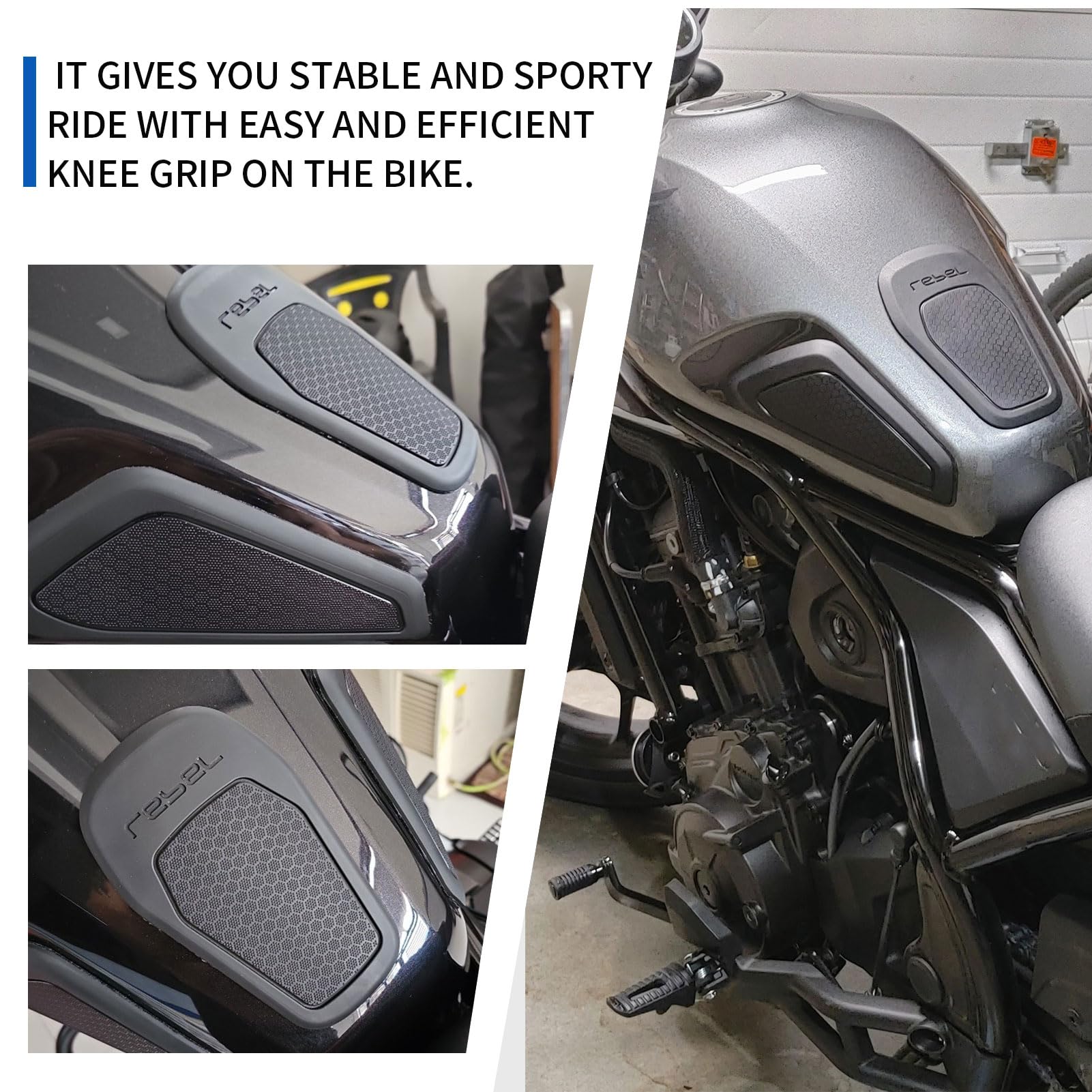 FSFY Autocollant De Protection De Tampon De Réservoir De Carburant De