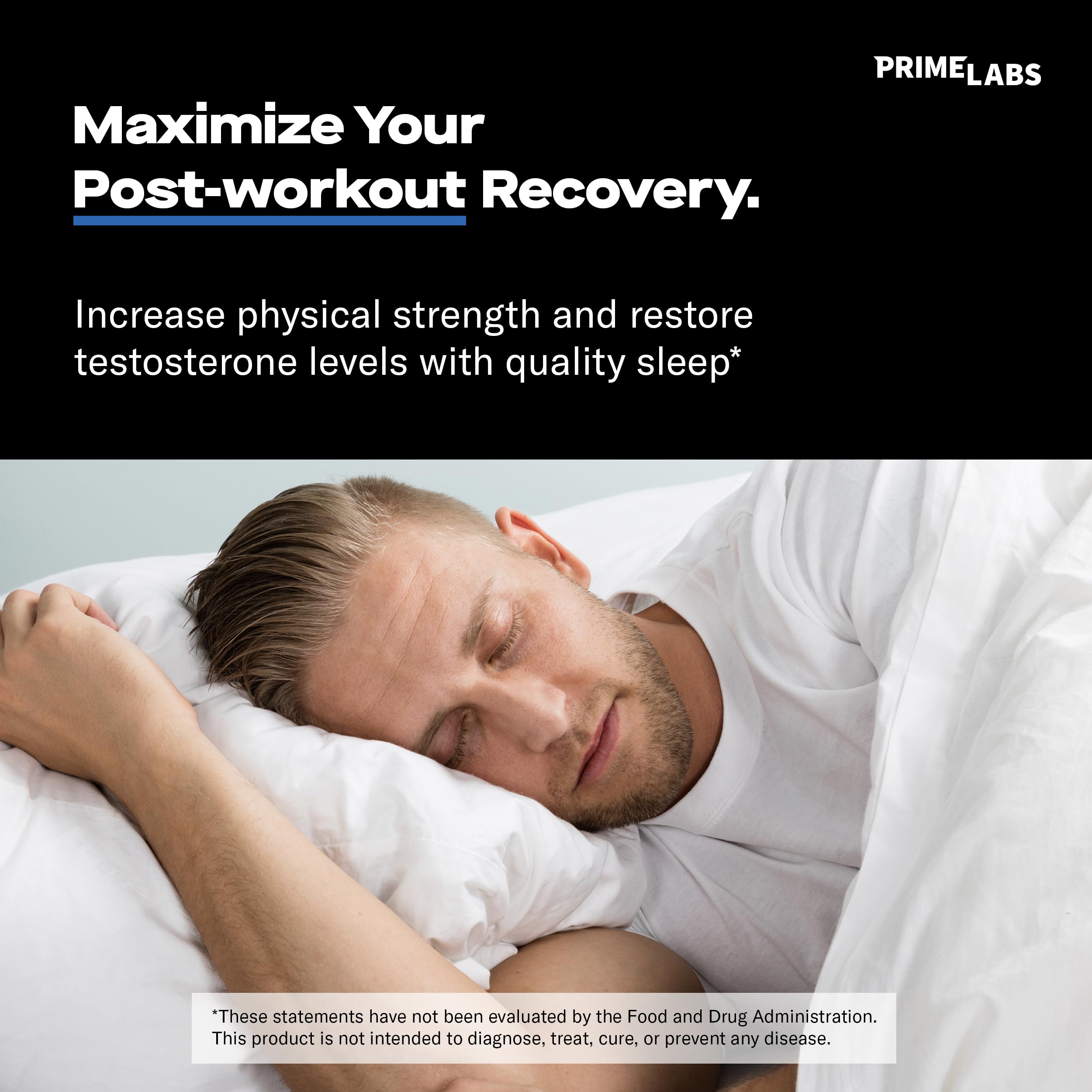 Prime Labs Prime Test Night Duty, Testosterone Booster for Men — Amazon image 2