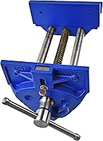 Vista 6 de Morsa de banco para trabajo en madera de acción rápida Yost., 7 pulgadas, Azul, 1