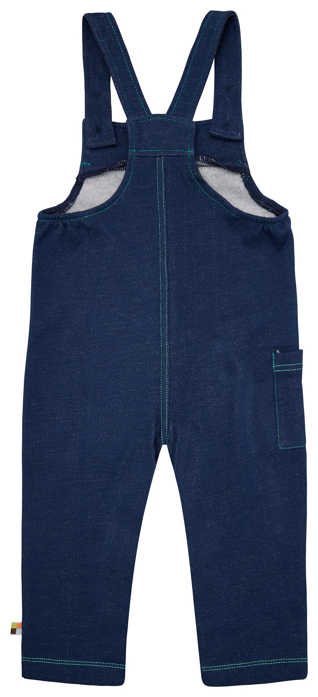 loud + proud Unisex Kinder Latz Jeans-optik Latzhose