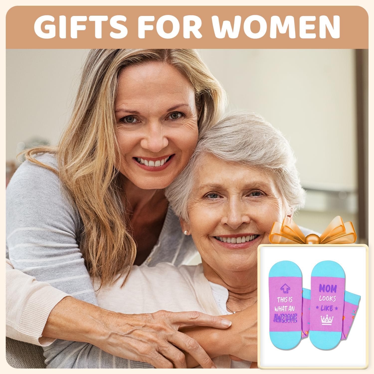 HAPPYPOP Mothers Day Gifts Socks - Gifts for Mom Wife Sister, Mother in Law Socks - Image 6