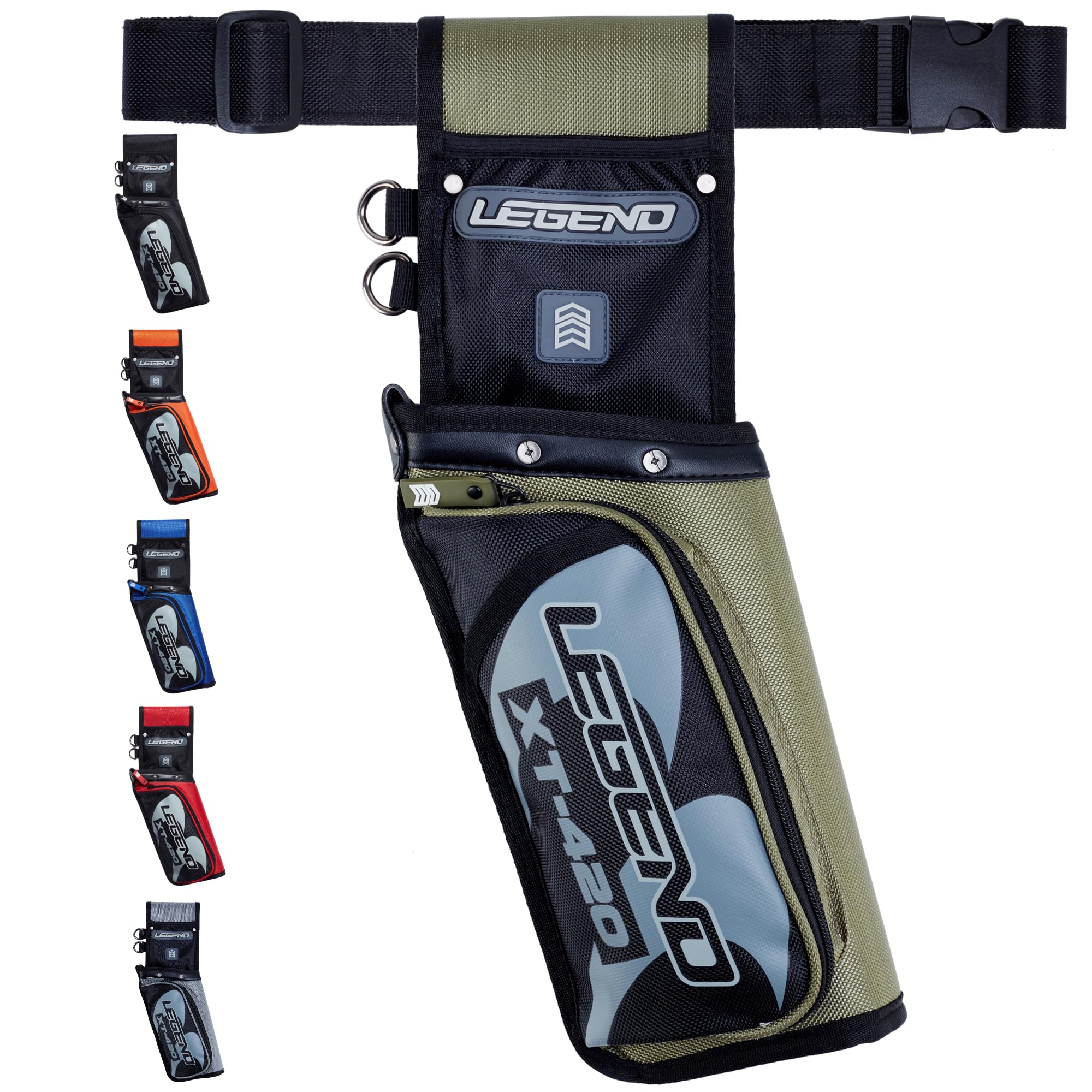 Legend - XT 420 Field Quiver with Adjustable Nylon Belt (Blue