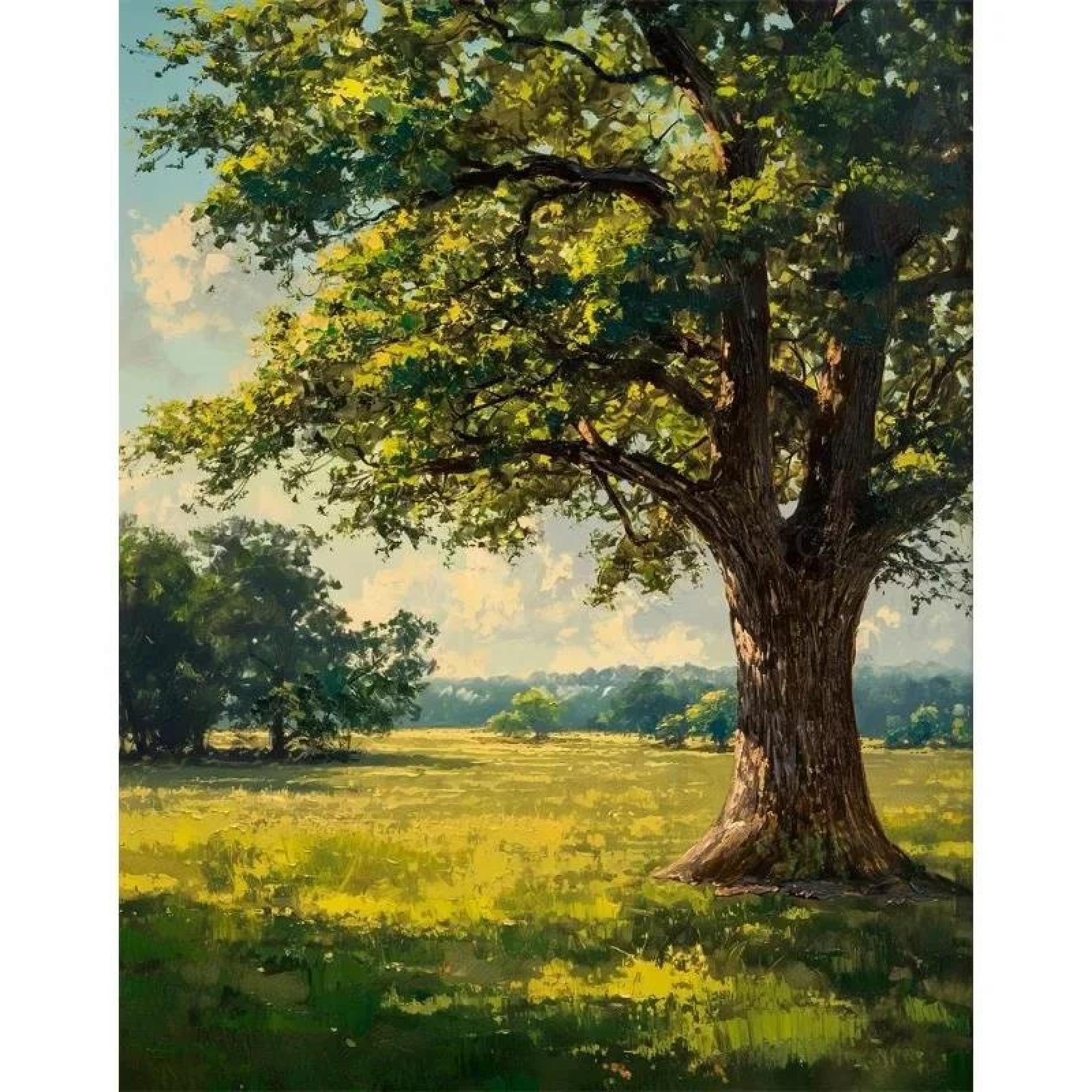 Lienzo de flores silvestres para decorar el salón con frescura de primavera, 40x60 cm 6