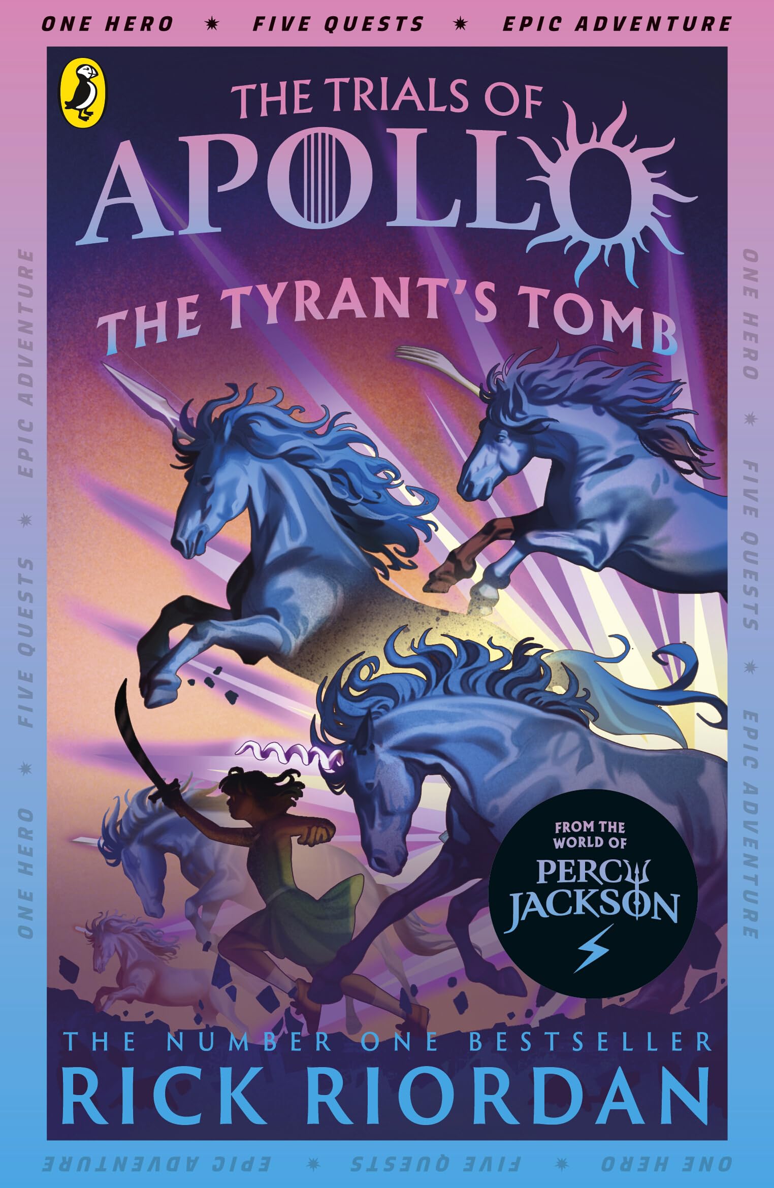 The Tyrant's Tomb (The Trials of Apollo Book 4): The fourth in a funny, mythical series about gods and heroes, set in the world of Percy Jackson