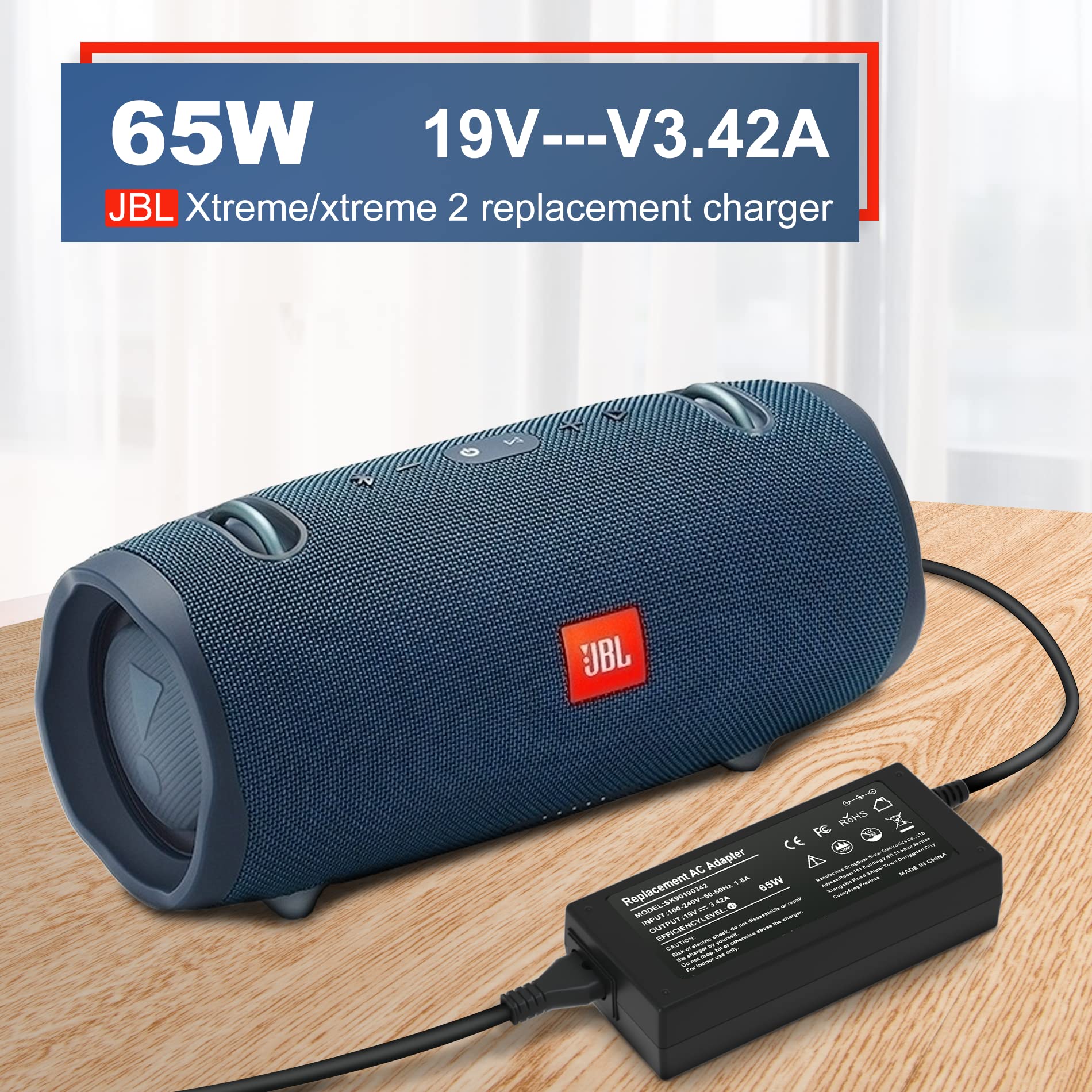 jbl xtreme 3 charger cord