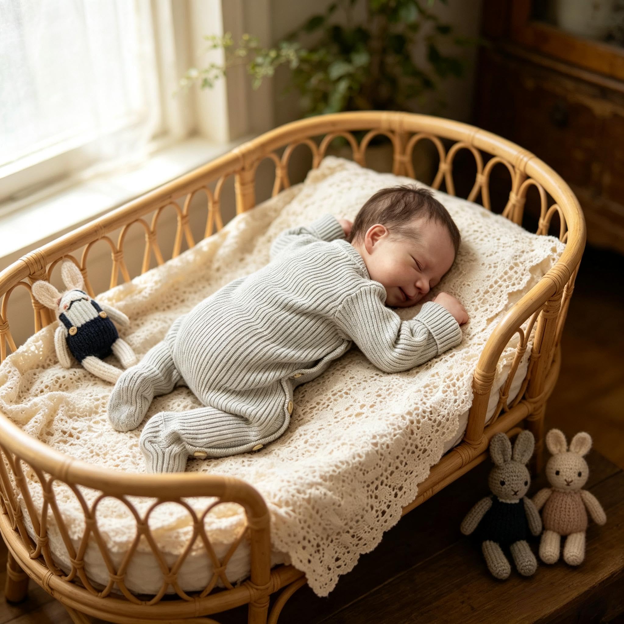 RXDOLL Reborn Baby Junge Vollsilikon Lebensecht, 45cm Reborn Puppe Mit Haaren, Lebensechte Babypuppe Silikon Ganzkörper, Babypuppen Wie Echt Junge, Reborn Baby Für Kinder Spielzeug