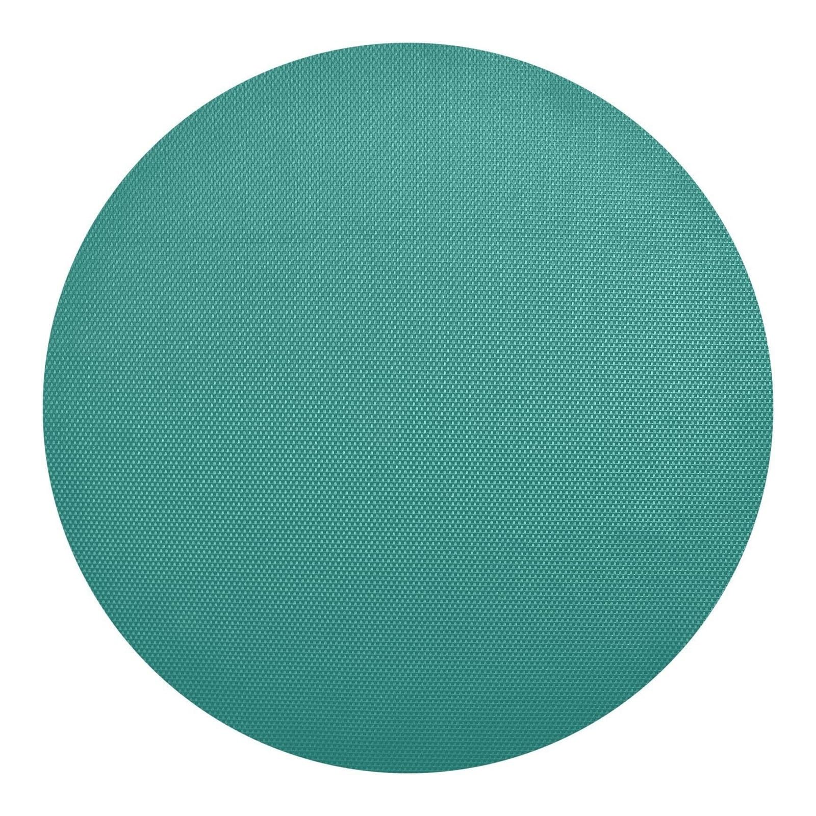 Luvafey One Color 4Pc Round Pvc Heat Resistant Place Mats