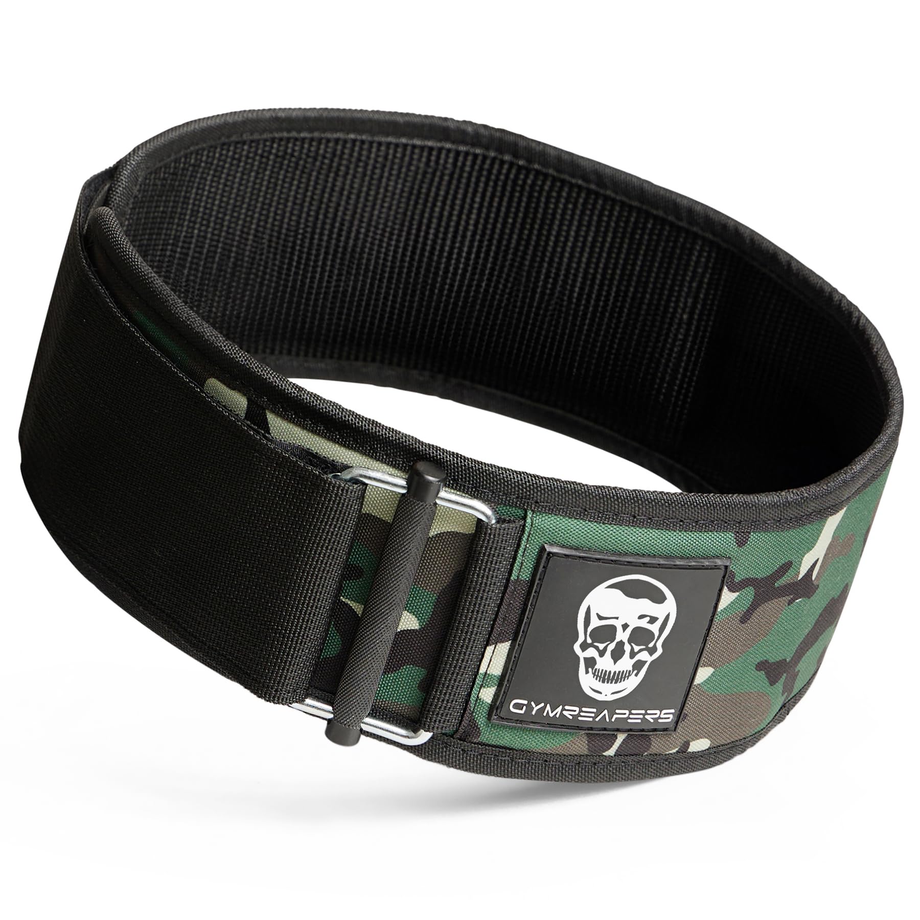Gymreapers Quick Locking Weight Lifting Belt for Men Gym Belt for Powerlifting Deadlift Belt with 4 Inch Neoprene Metal Buckle Back Support Weightlifting Belt Women