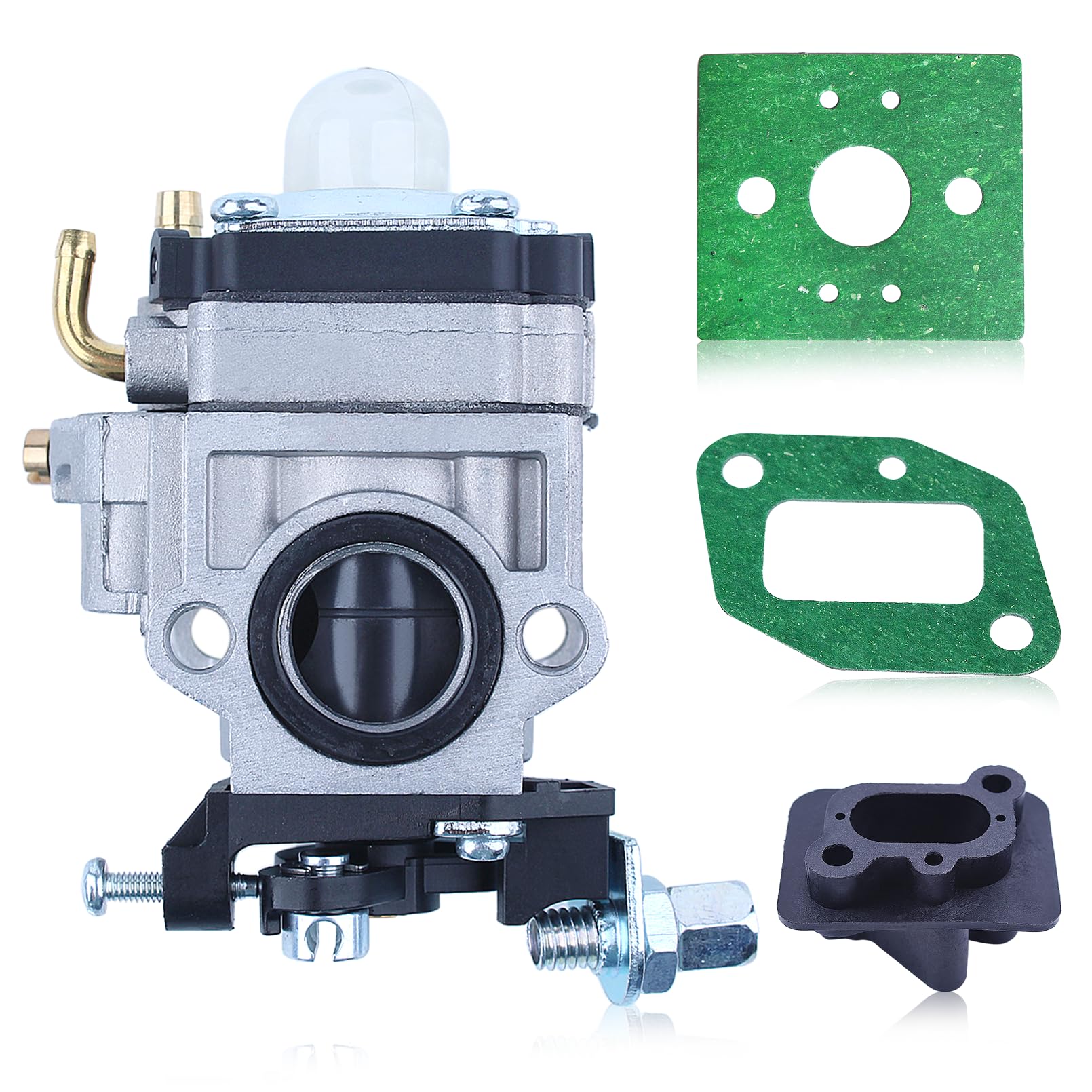 Manifold Aspirazione Carburatore Per Decespugliatori 43cc, Adefol, Compatibile BC430 CG430 TL33 TL43 T52, Nuovo