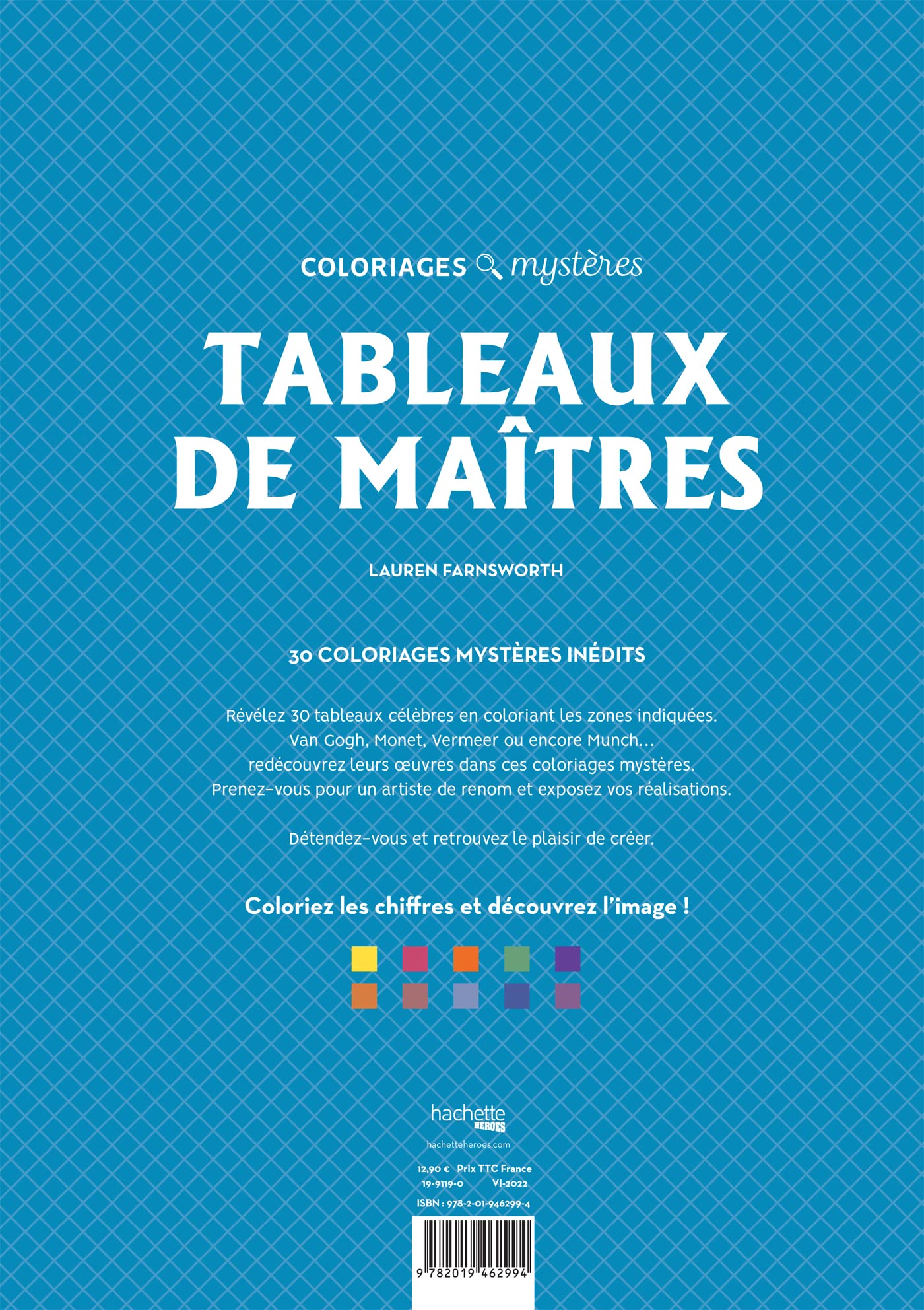 Coloriages mystères - Tableaux de Maîtres
