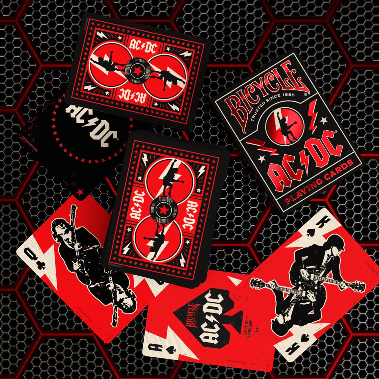 Bicycle ACDC (Designer Spielkarten, Poker, Skat...)