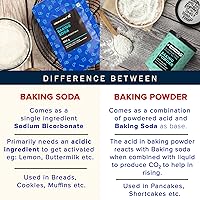 Vista 5 de Urban Platter Bicarbonato de sodio de grado alimenticio Sin aluminio, triple refinado Ideal para pasteles, Idlis, muffins, Dhoklas, uso