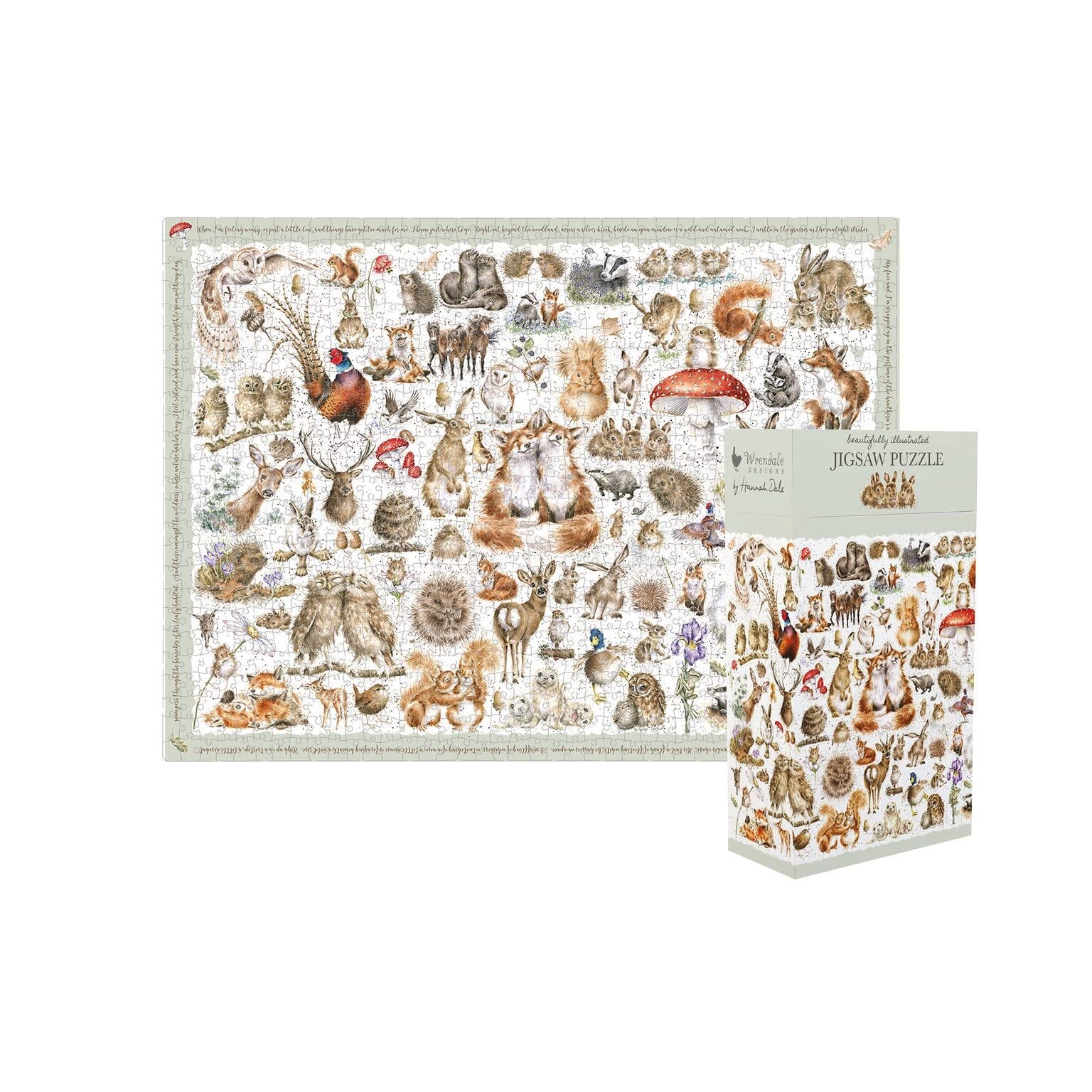 Wrendale Designs by Hannah Dale - The Country Set Jigsaw Puzzle - 1000 Pieces