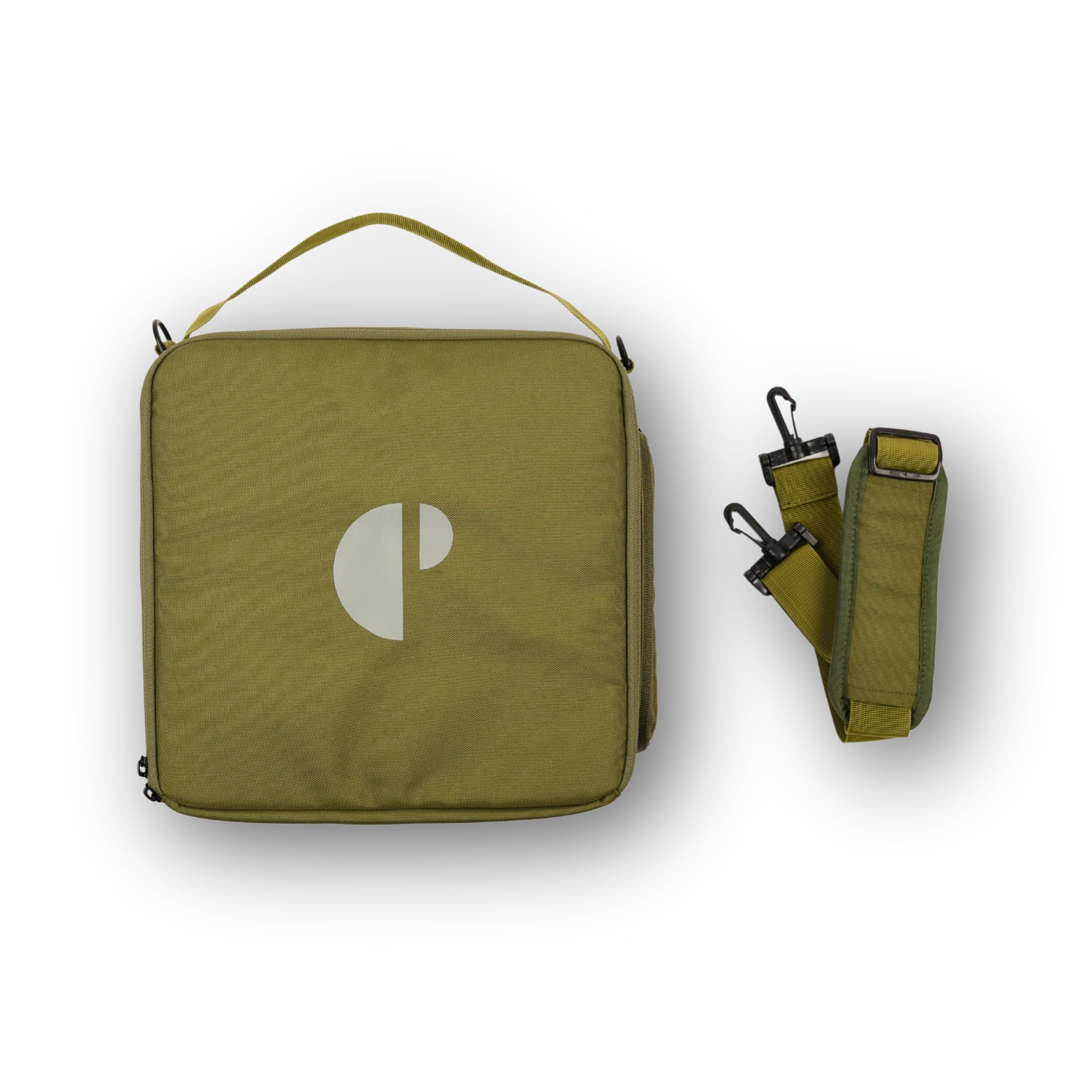 CarryPro Camera Cube V2.0 with Sling Belt | Water-Resistant for Nikon Canon Sony & All DSLR Cameras | DSLR SLR Padded Camera Case for Travel | Camera Lens Kit Bag (Olive Green)-picture-19