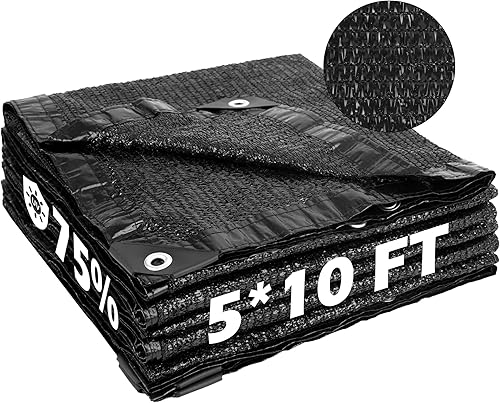 Miniatura 22 de Garden expert Tela 50% para sombra, lona de malla de 10 x 10 pies con ojales para cubierta de plantas, patio, pérgola, invernadero, automóvil