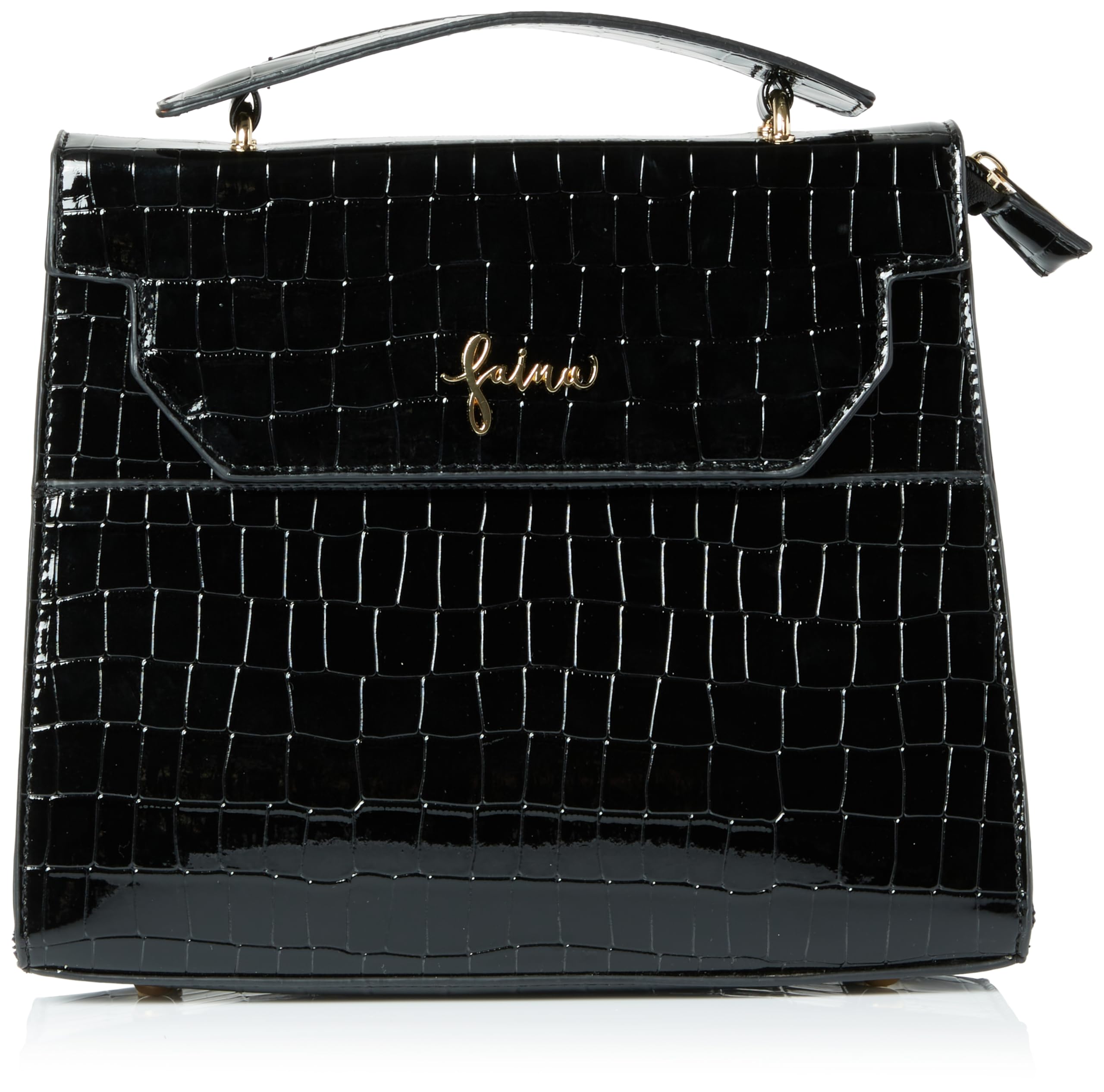 SIDONA Women Henkeltasche Shopper, Black, One Size