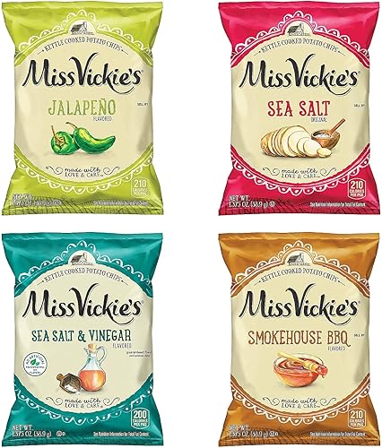 Miniatura 6 de Miss Vickie's Kettle - Paquete variado de papas fritas cocidas, 30